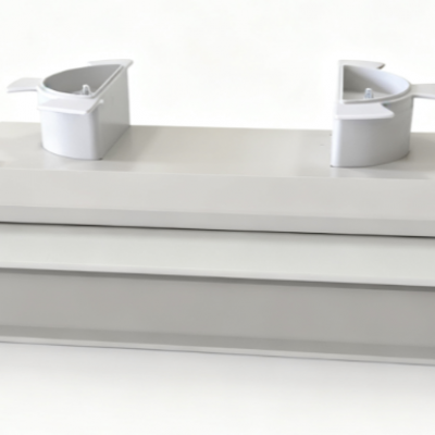 1U storage unit cable management frame