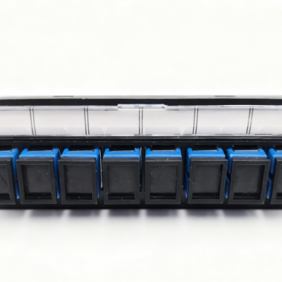 SC8 core with identification card adapter panel